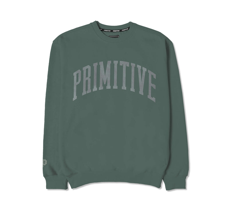 COLLEGIATE ARCH BOXY CREWNECK