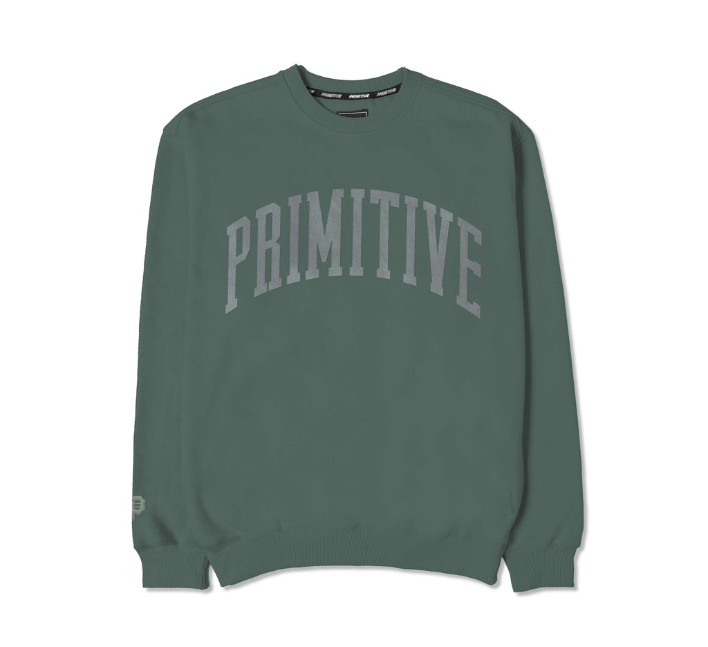 Primitive Skate Collegiate Arch HW Crewneck