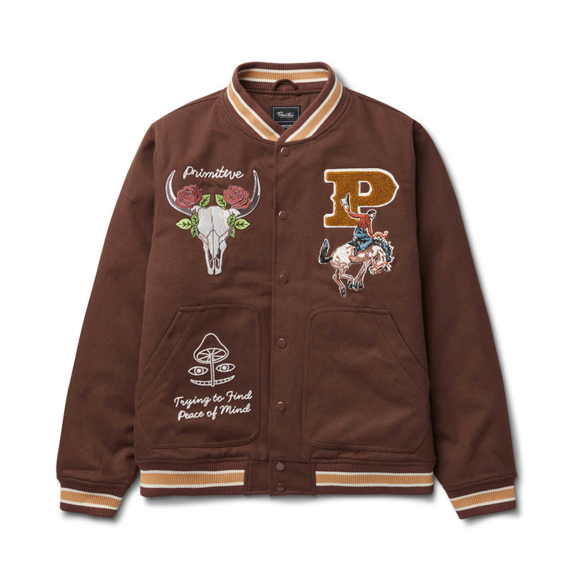 BADLANDS VARSITY JACKET