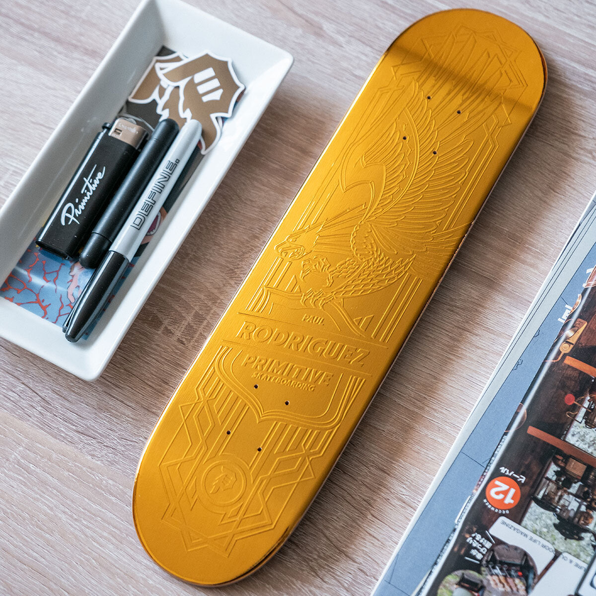 RODRIGUEZ GOLD FOIL EAGLE COLLECTIBLE MINI DECK – Primitive