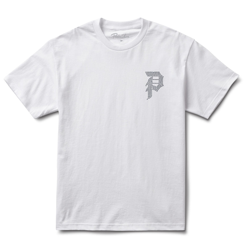 Primitive Skate Dirty P Rhinestone Rose Tee