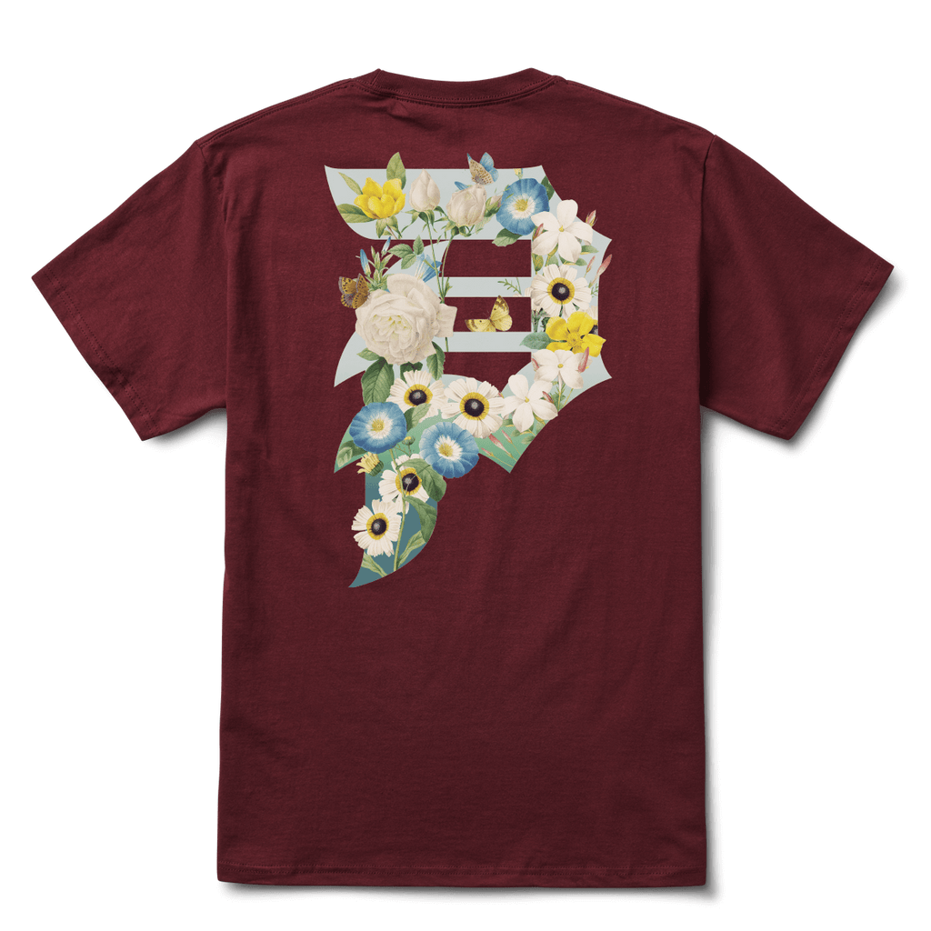 Primitive Skate Arrangement Tee - Burgundy