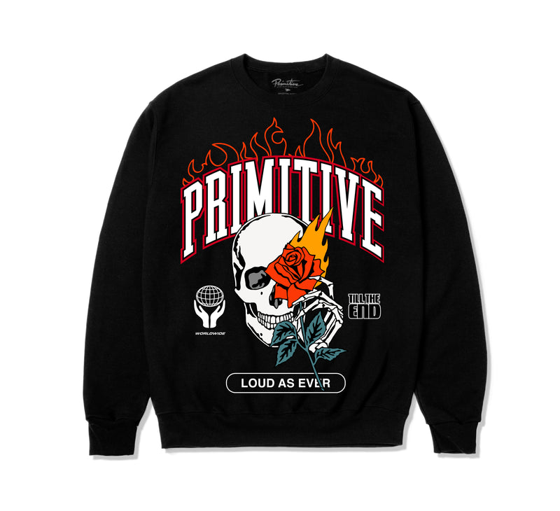 HEAT BOXY CREWNECK