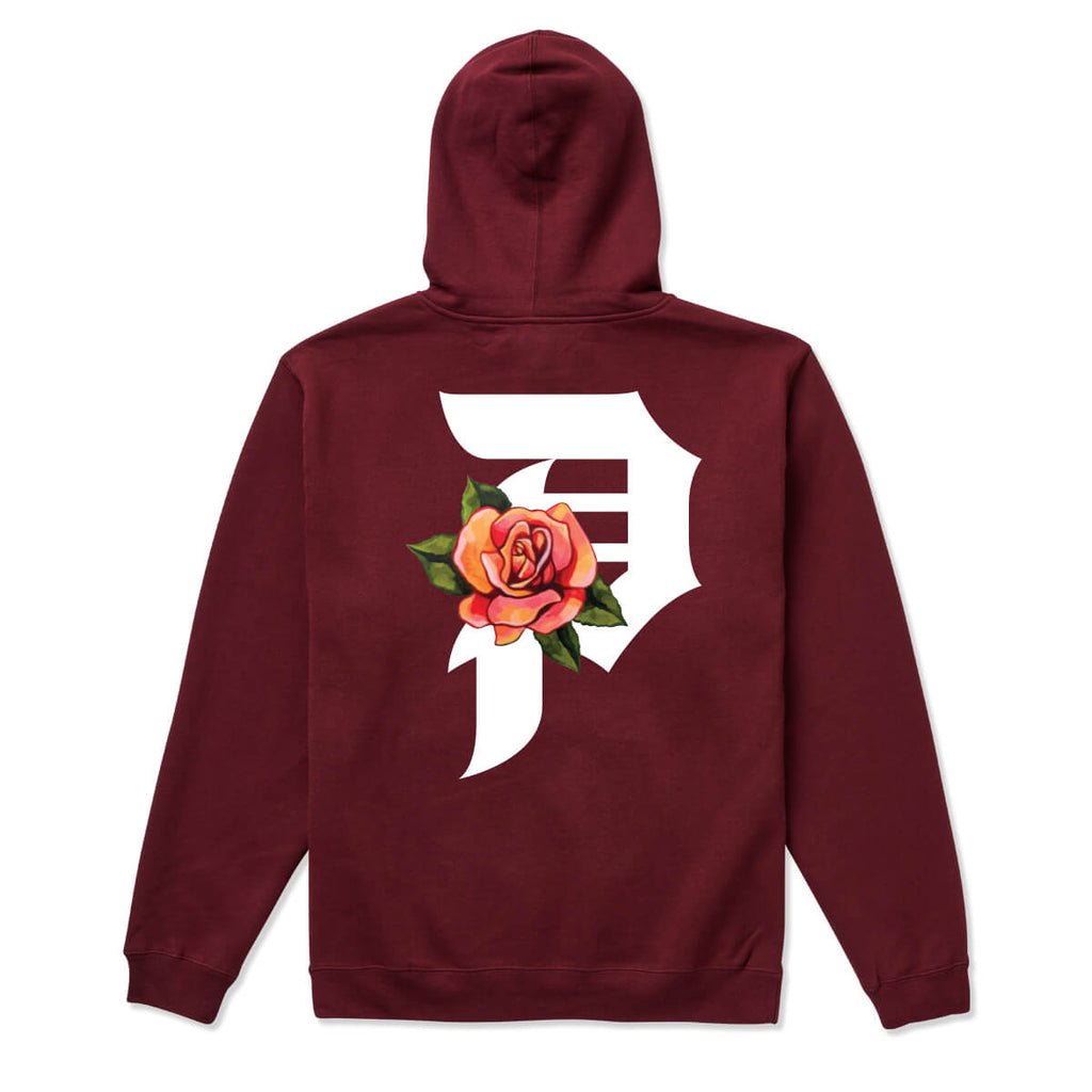 Primitive Skate Madrid Dirty P Hood - Burgundy