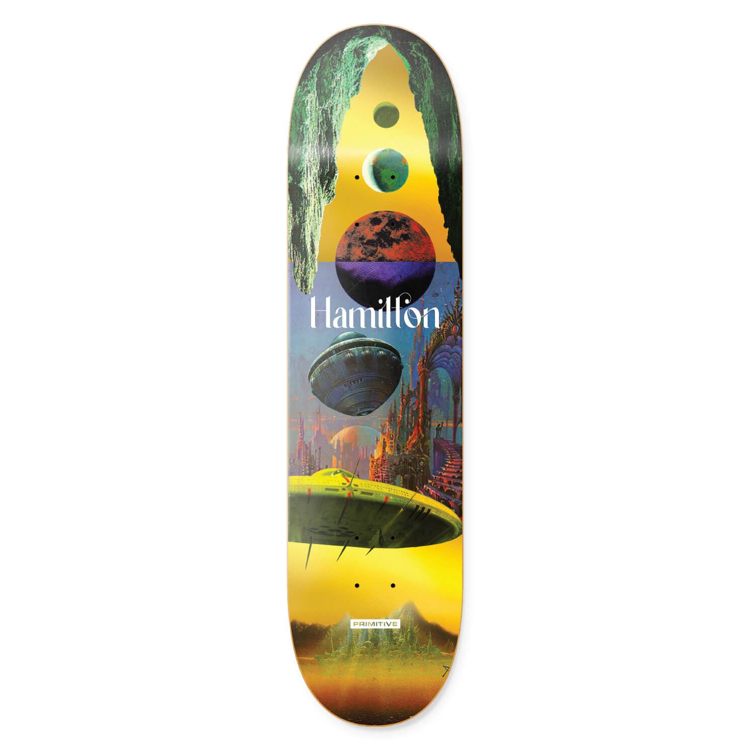 HAMILTON NEW WORLDS DECK – Primitive Skateboarding