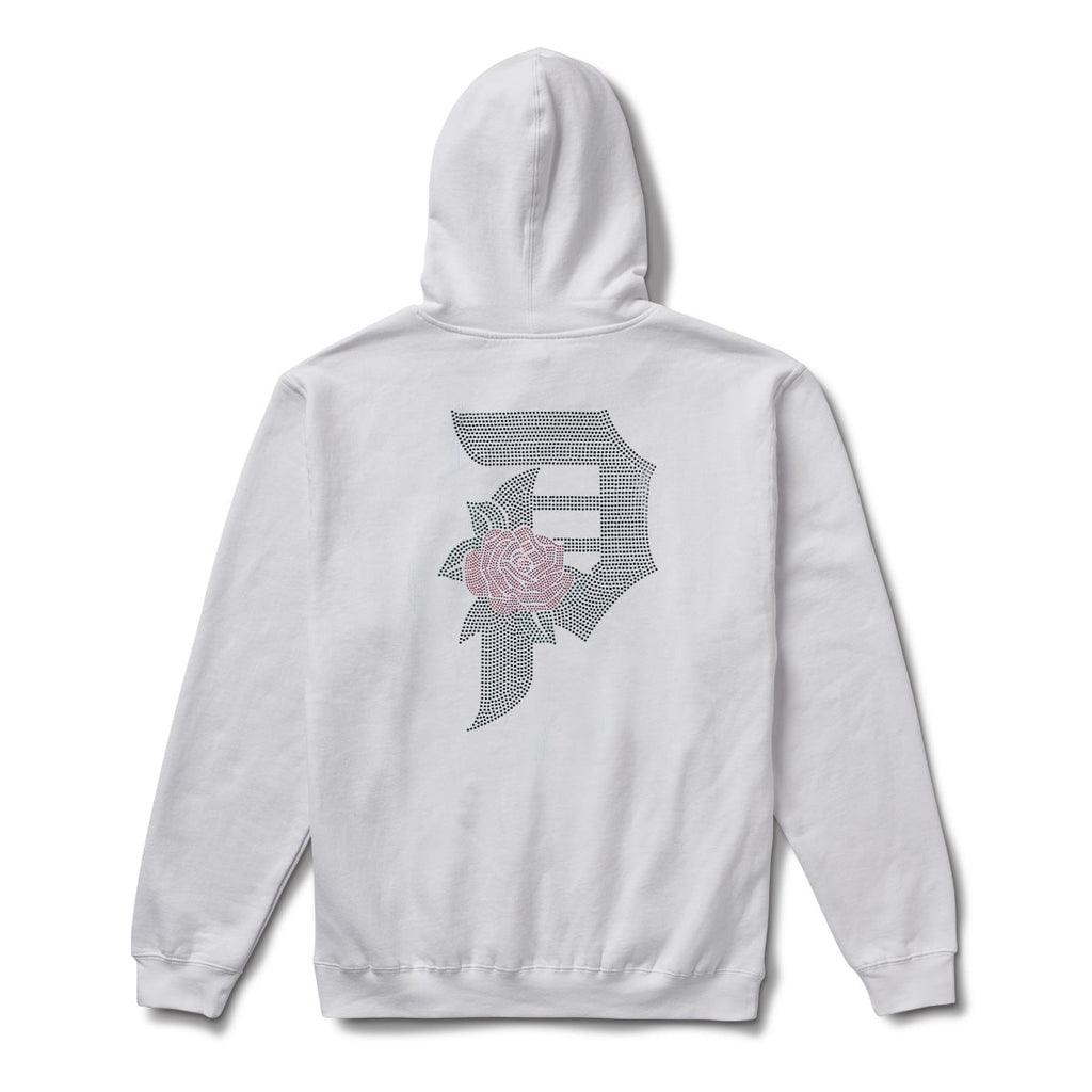 Primitive Skate Dirty P Rhinestone Rose Hood