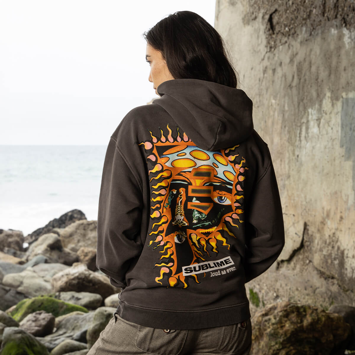 DIRTY P SUN BOXY HOOD