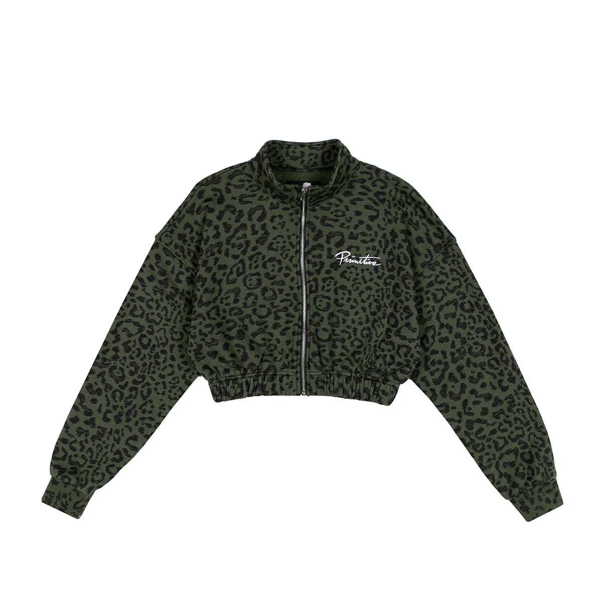 QUEST WOMEN CROP MOCK ZIP