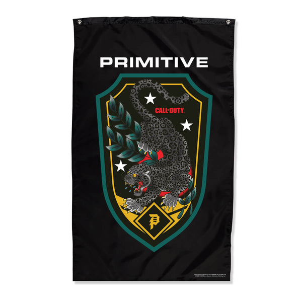 Primitive Skate Black Jaguar Banner