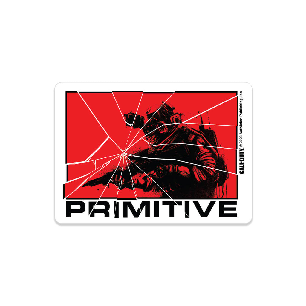 Primitive Skate Alpha Sticker