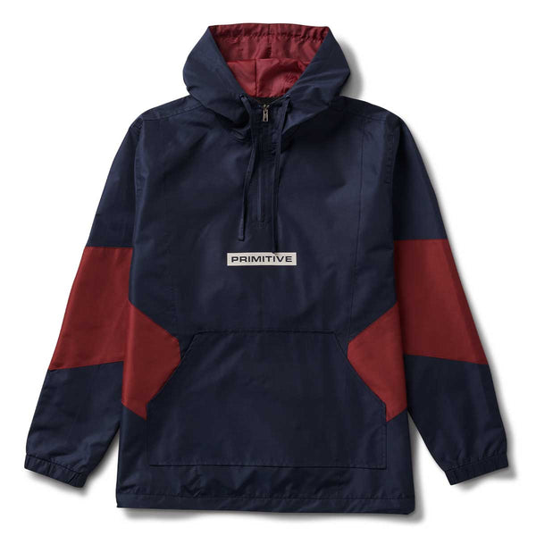 primitive skateboarding アノラックジャケット　ボアセット PRIMITIVE SKATEBOARDS SPECS ANORAK JACKET BLUE