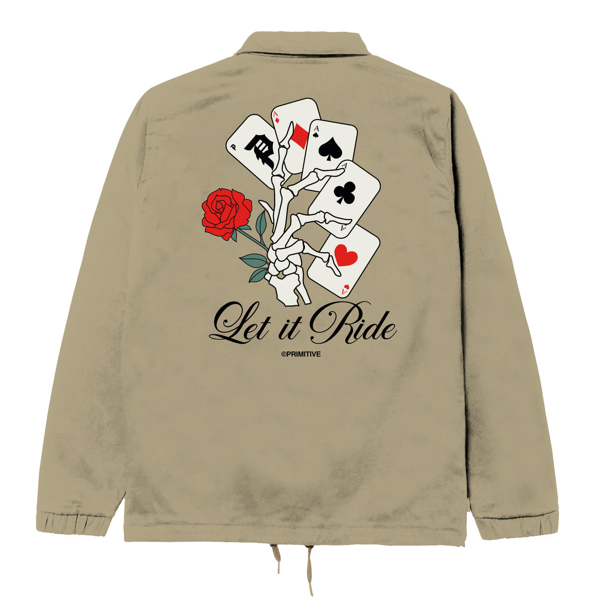 DOUBLE UP COACH JACKET– Primitive Skateboarding