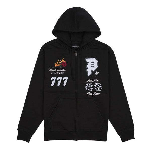 BLACKJACK BOXY ZIP HOOD