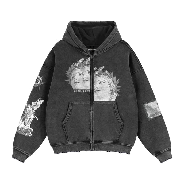CENTURY BOXY ZIP HOOD