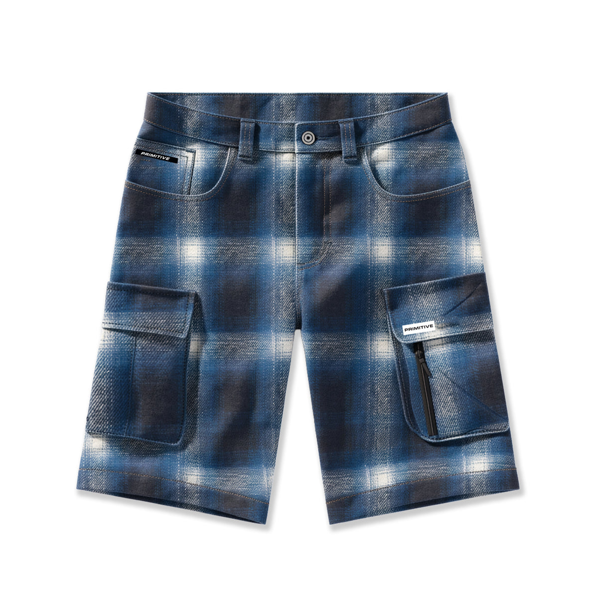 BLUR CARGO SHORTS 1