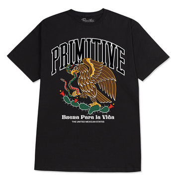 Primitive Skate Collegiate Mexico Heavyweight Tee