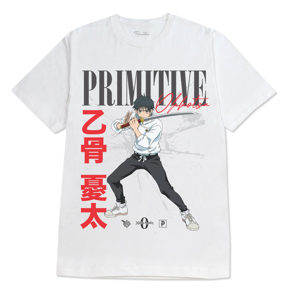 Primitive x Naruto Shippuden Madara Uchiha Grey T-Shirt | Zumiez