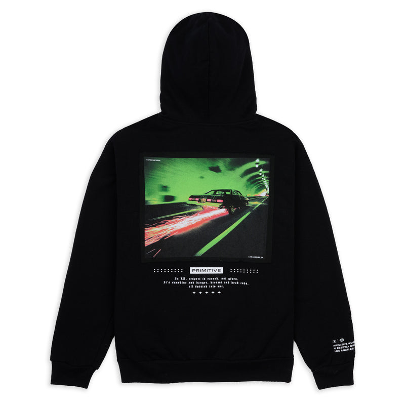 SCRAPE BOXY ZIP HOOD