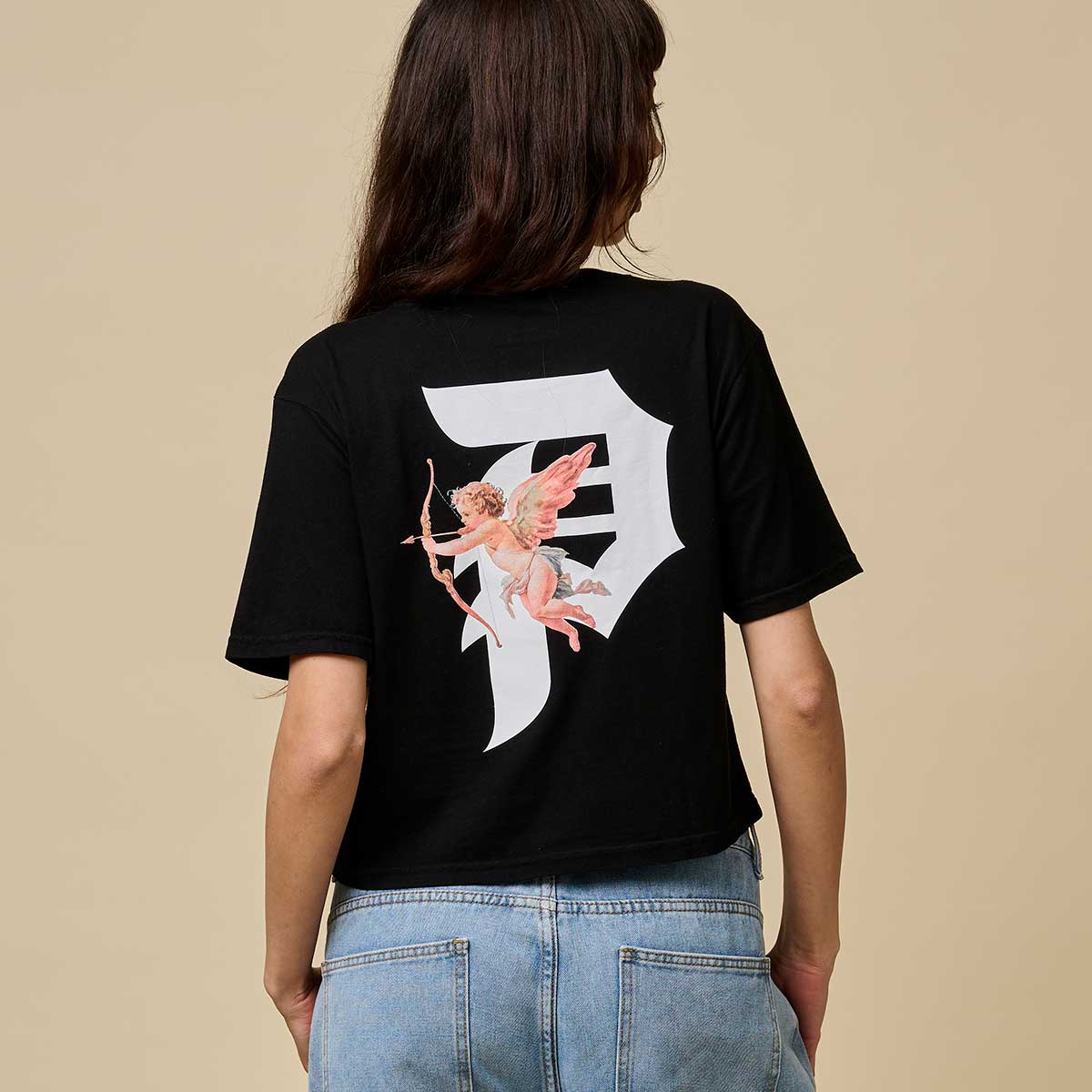 SHOOTER WOMENS CROP TEE