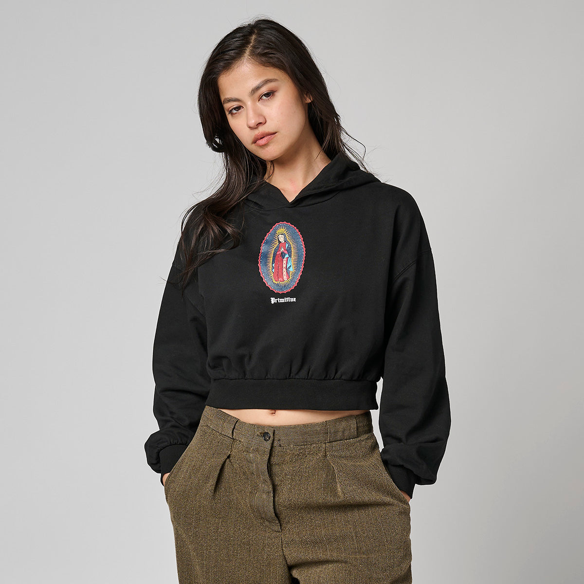 DIVINE WOMEN CROP HOOD