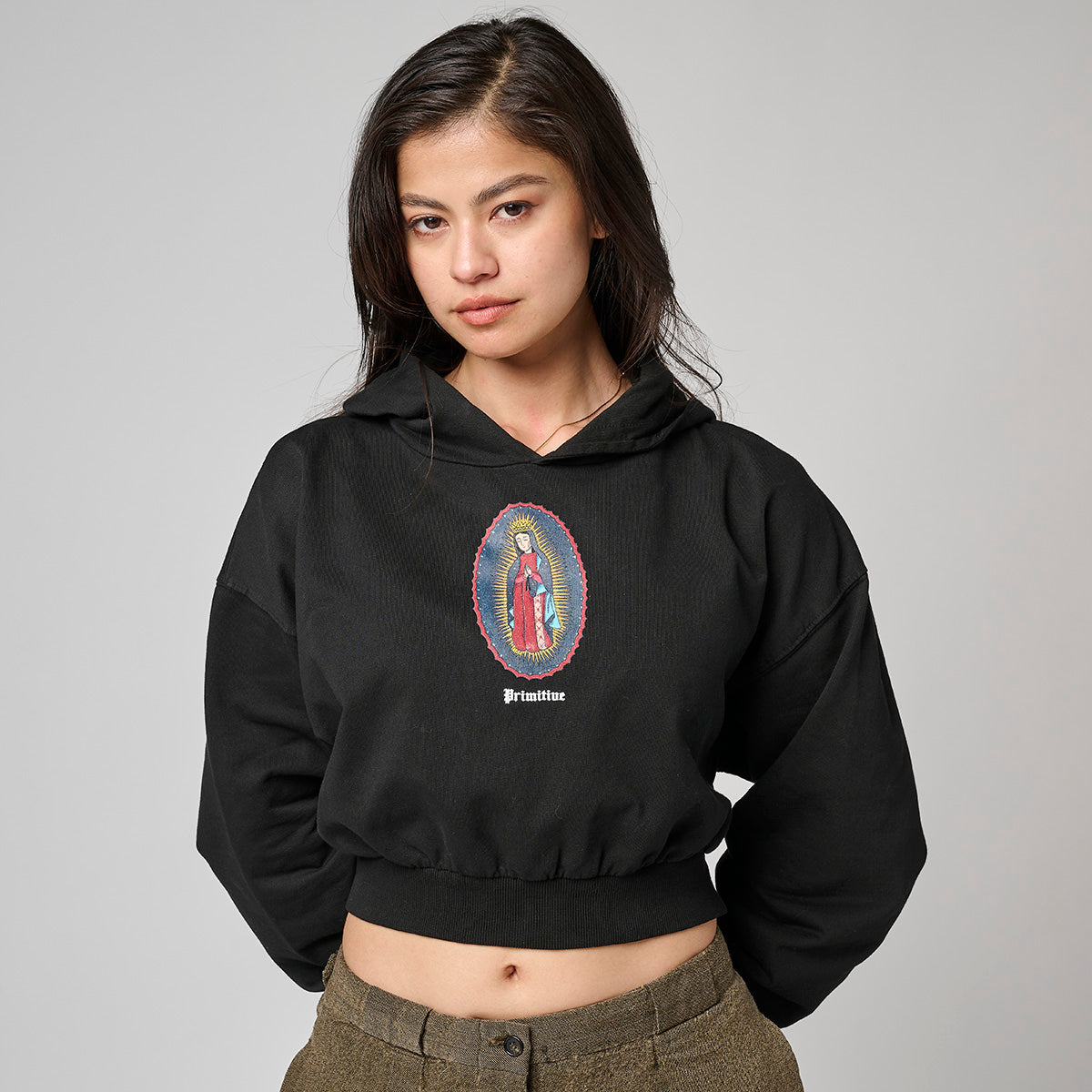 DIVINE WOMEN CROP HOOD