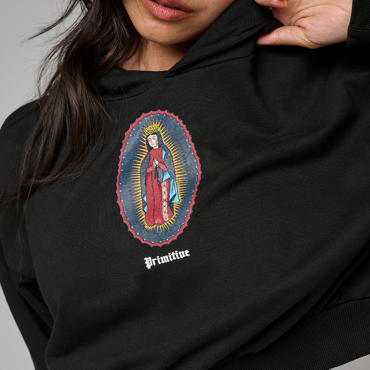 DIVINE WOMEN CROP HOOD