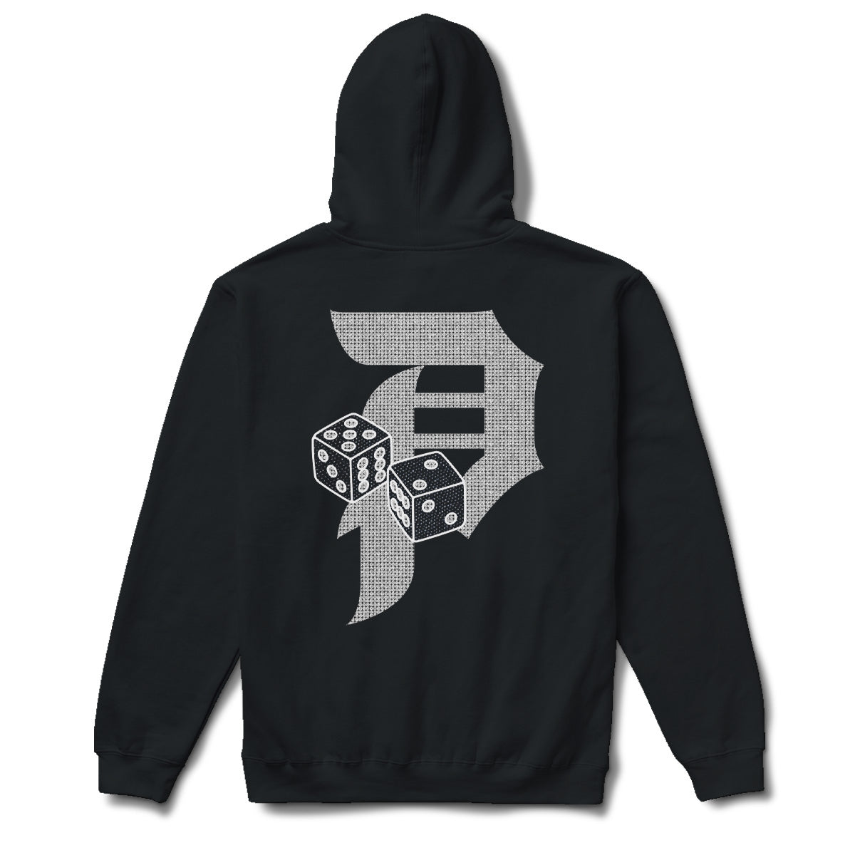DICE RHINESTONE HOOD 1