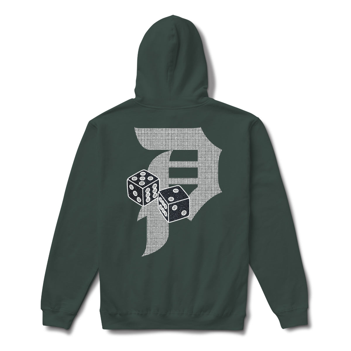 DICE RHINESTONE HOOD 3