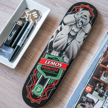 Primitive Skate Lemos Pro Gorilla Collectible Mini Deck