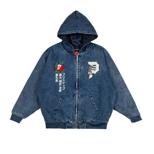 OUTSIDER DENIM ZIP HOOD