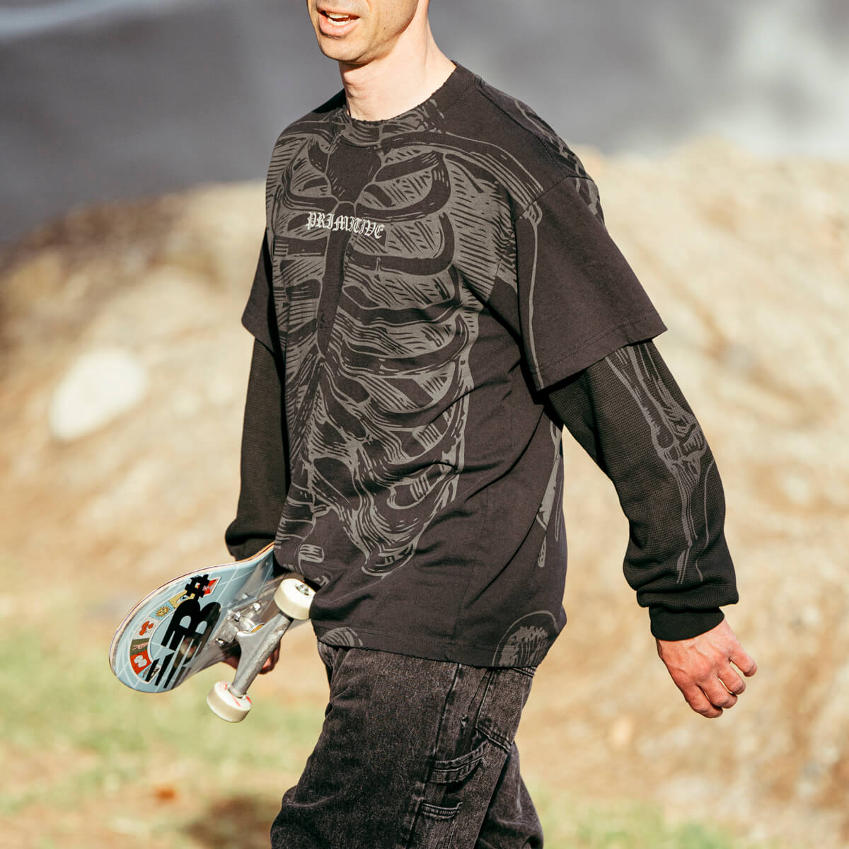 FRAME TWOFER L/S BOXY TEE