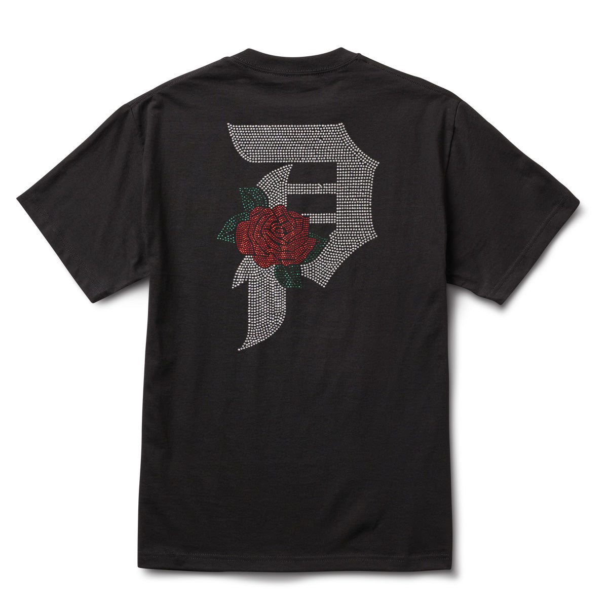 Primitive Skate Dirty P Rhinestone Rose Tee