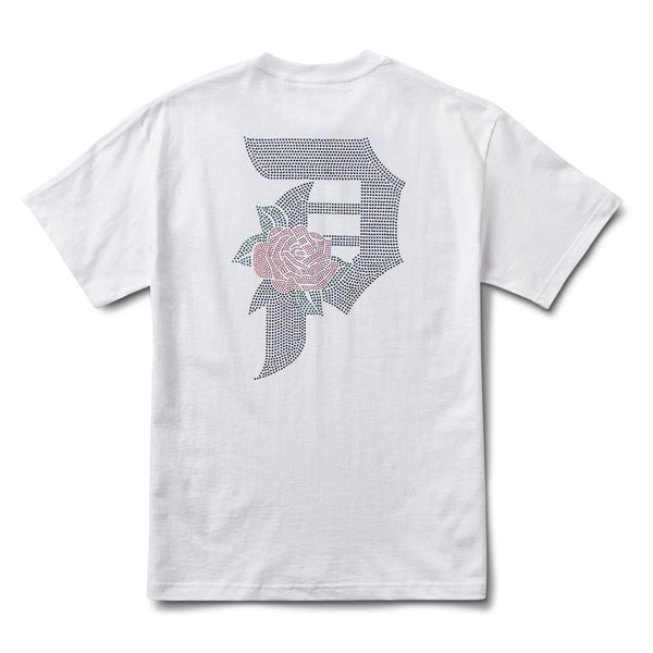 Primitive Skate Dirty P Rhinestone Rose Tee