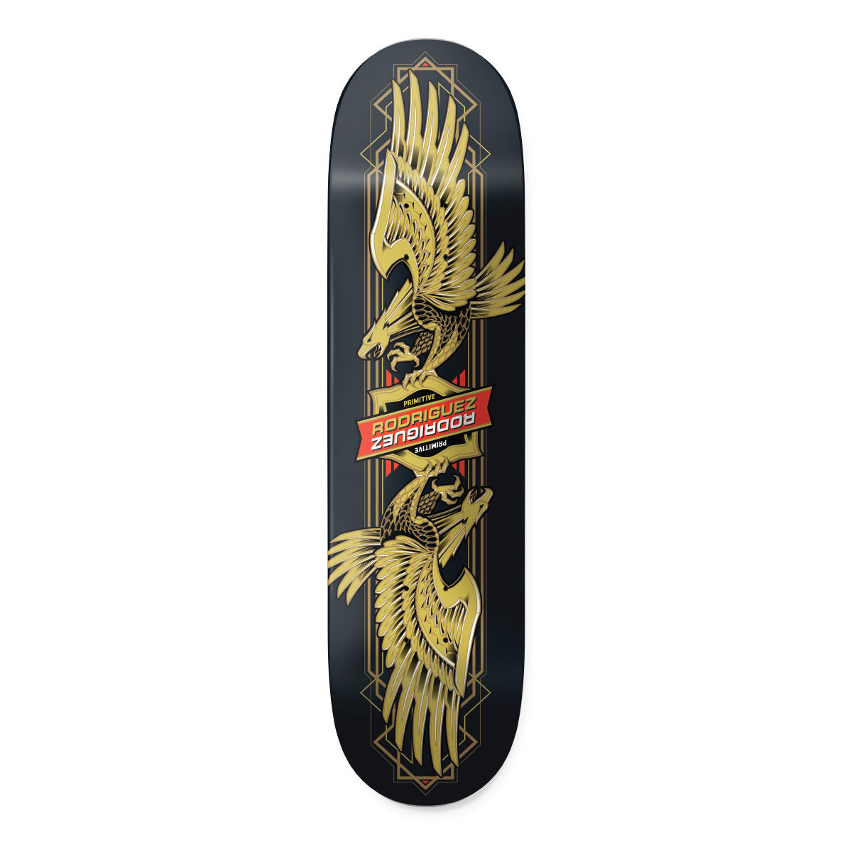 RODRIGUEZ TWIN NOSE EAGLE DECK– Primitive Skateboarding