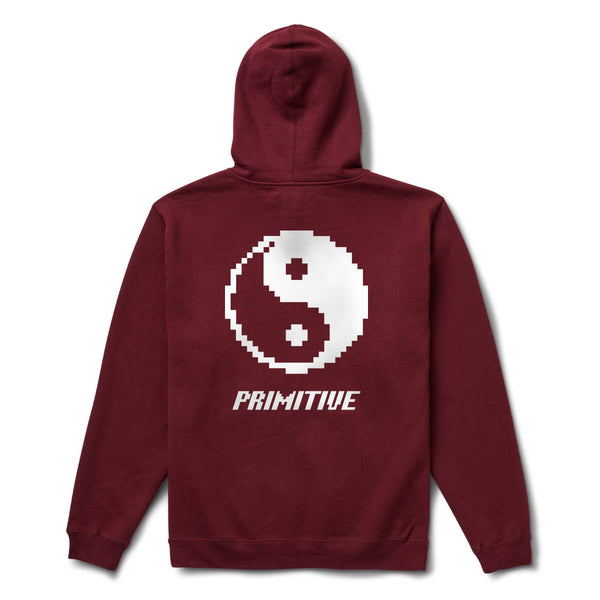 Primitive Skate Blur Hood - Burgundy