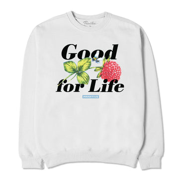 Primitive Skate Feliz Crewneck - White