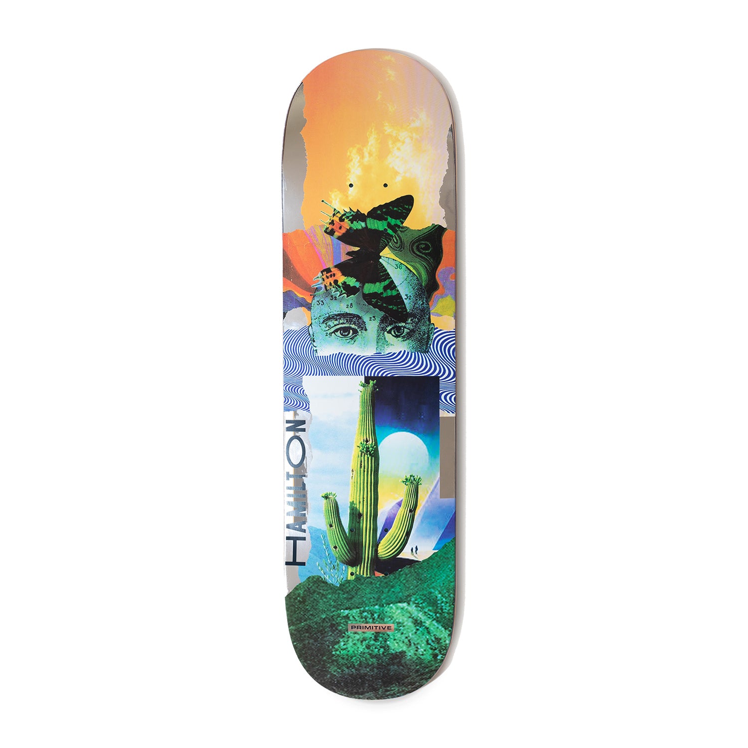 速くおよび自由な - DECK MYSTIC HAMILTON 8.38– Skateboarding Primitive スケートボード