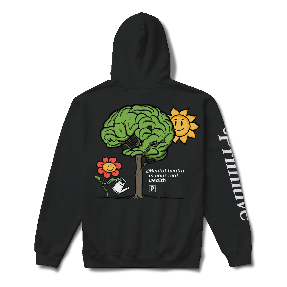 Primitive Skate Inner Growth Hood - Black