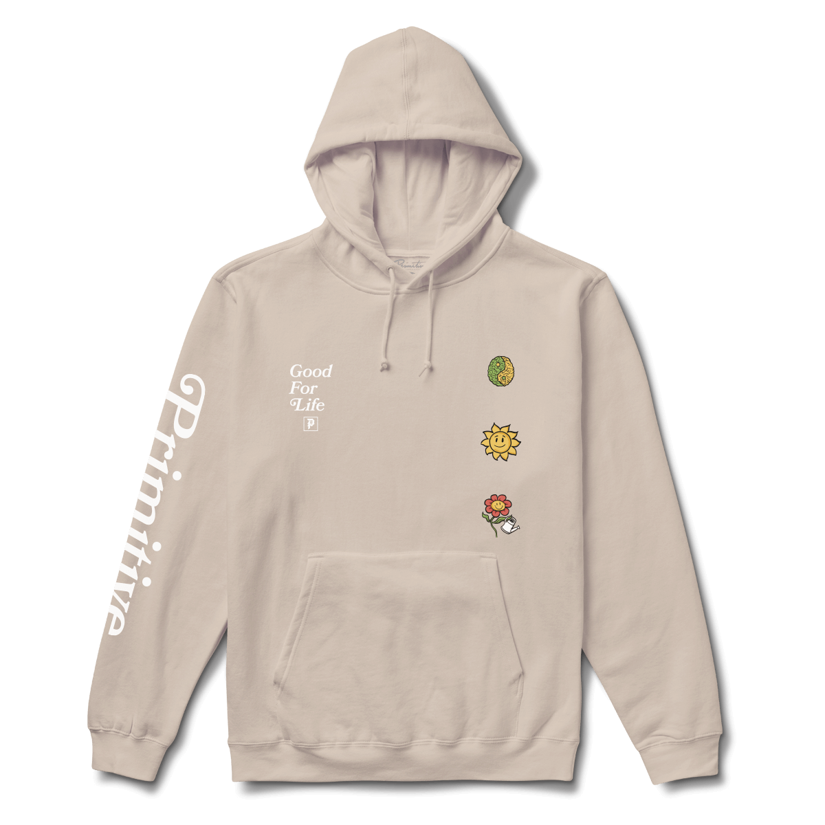 Primitive Skate Inner Growth Hood - Cream