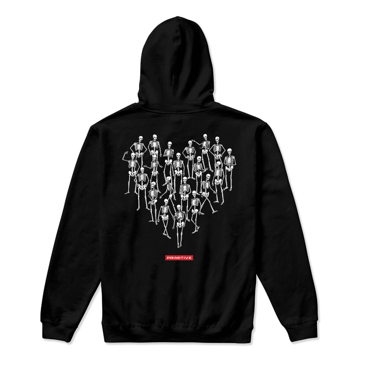 Primitive Skate Bygone Zip Hood - Black