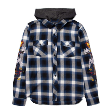 Primitive Skate Legend Twofer Flannel - Blue