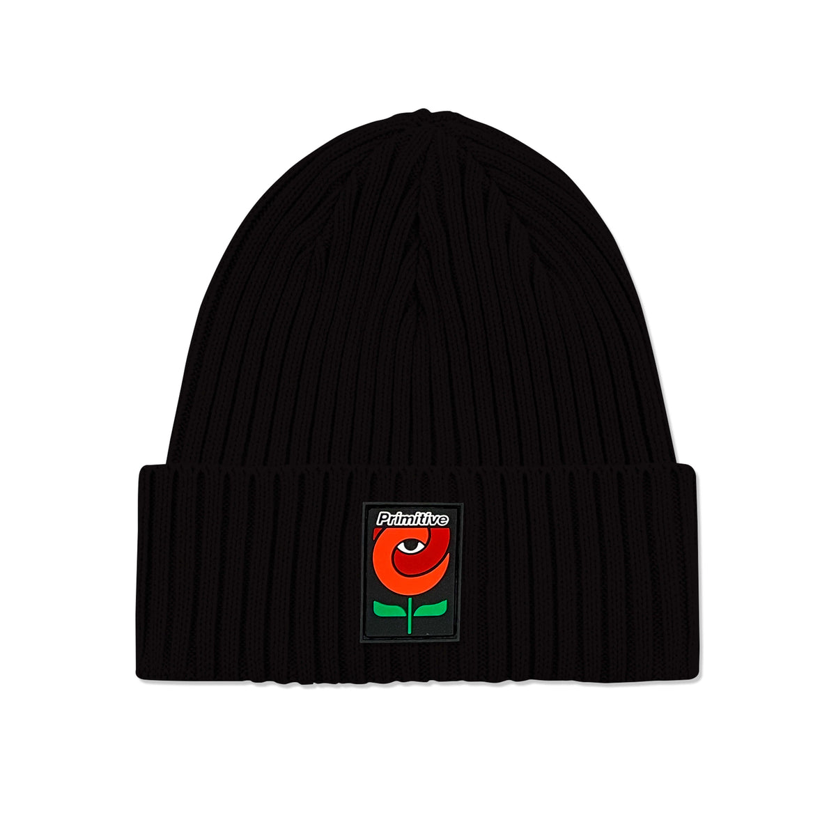 Primitive Skate Peak Beanie - Black