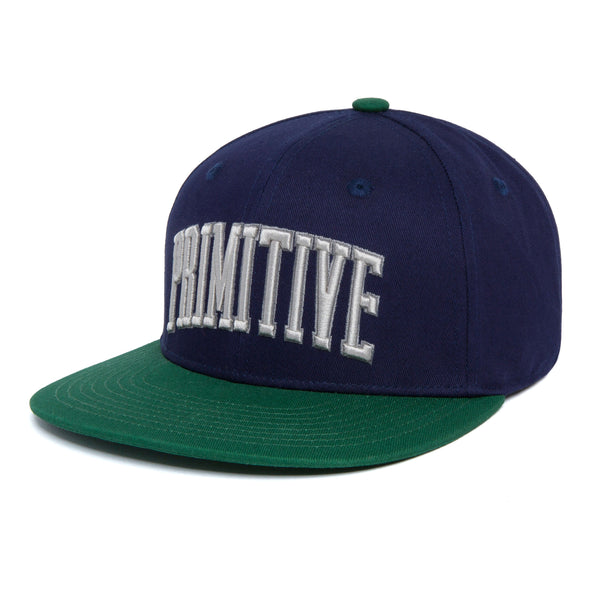 Primitive Skate Collegiate Snapback - Navy