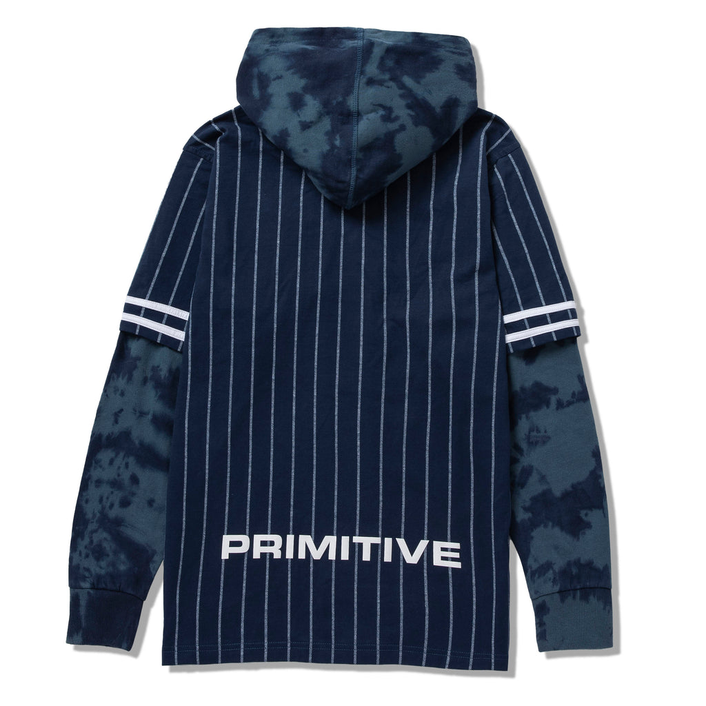 Primitive Tiger Two-Fer Hooded Camo Baseball Jersey