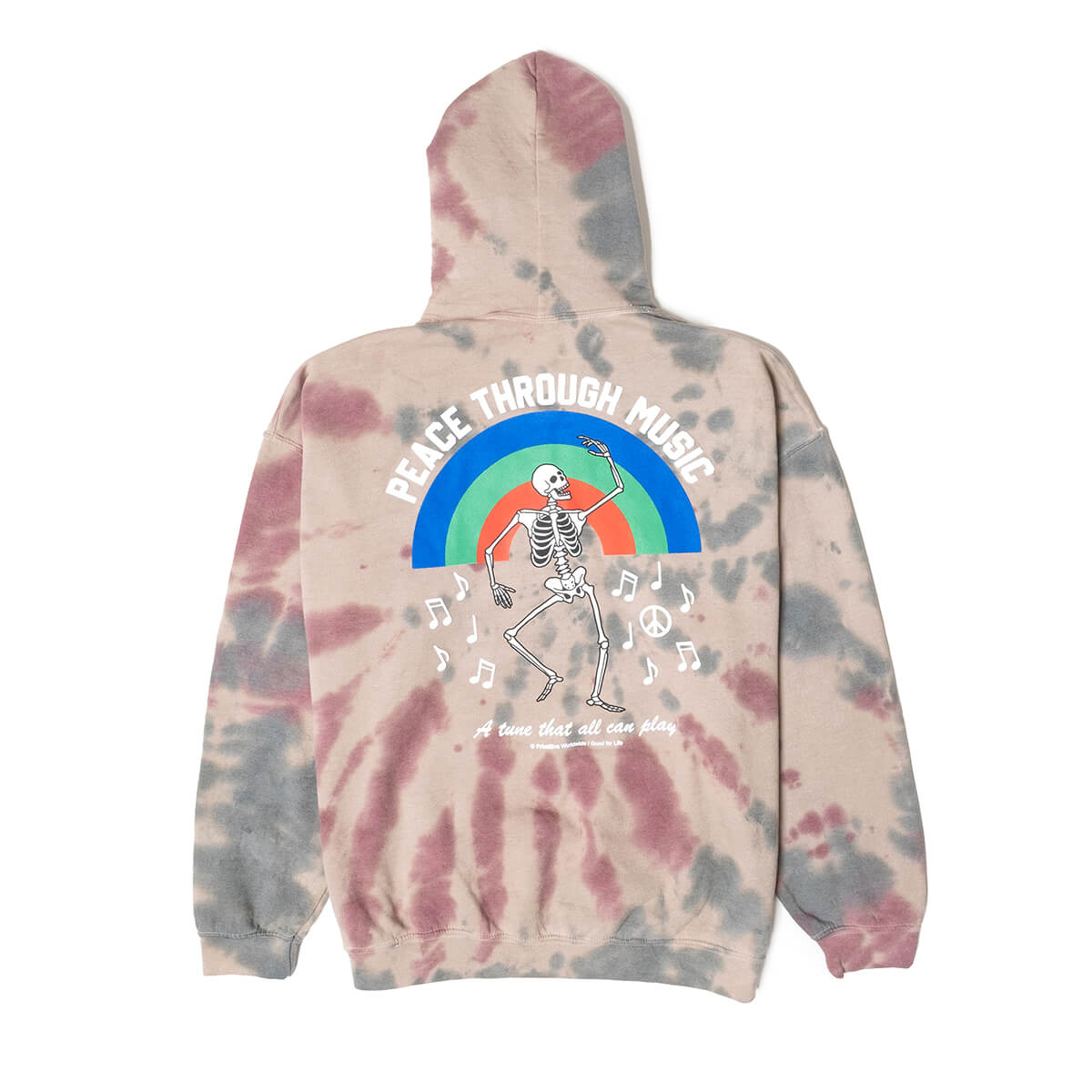 TUNED TIE-DYE HOOD