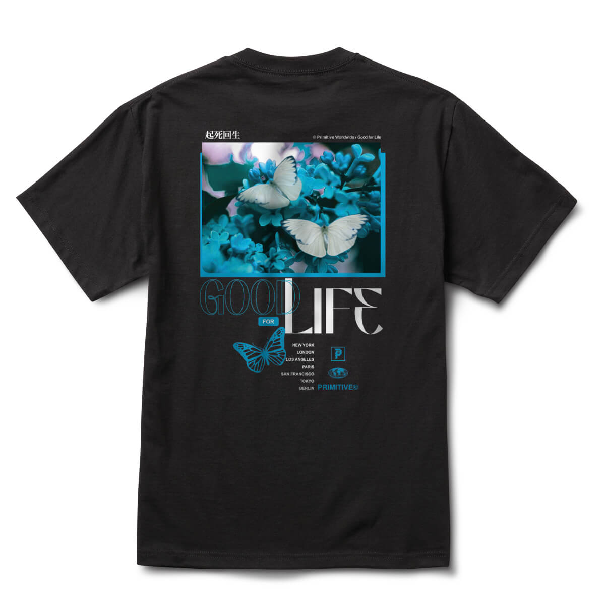 Primitive Skate Chroma Tee - Black