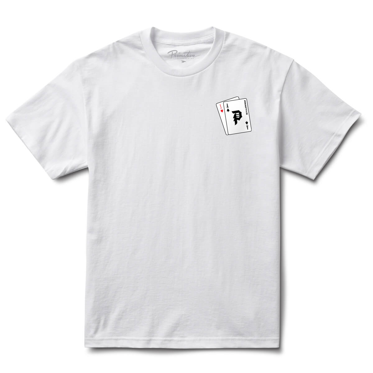 Primitive Skate Double Down Tee - White