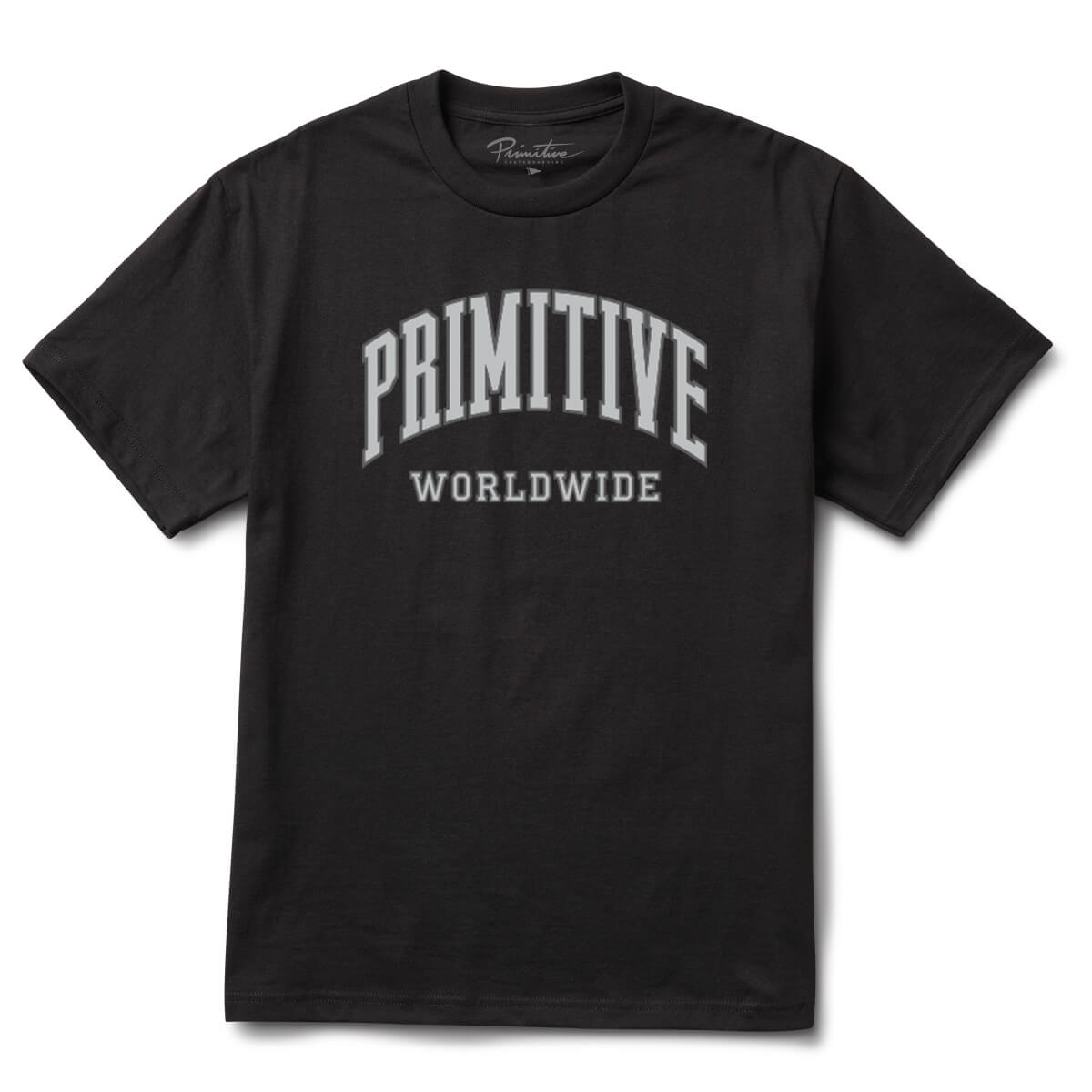 Primitive Skate Collegiate Worldwide Tee - Black