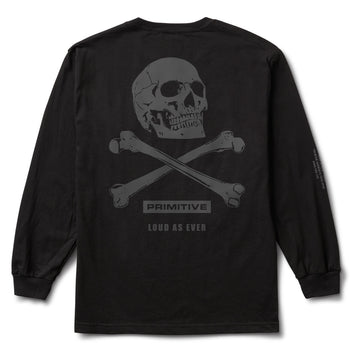 Primitive Skate Alert LS Tee - Black