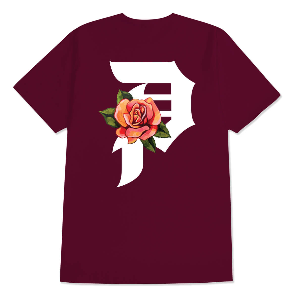 Primitive Skate Madrid Dirty P Tee - Burgundy